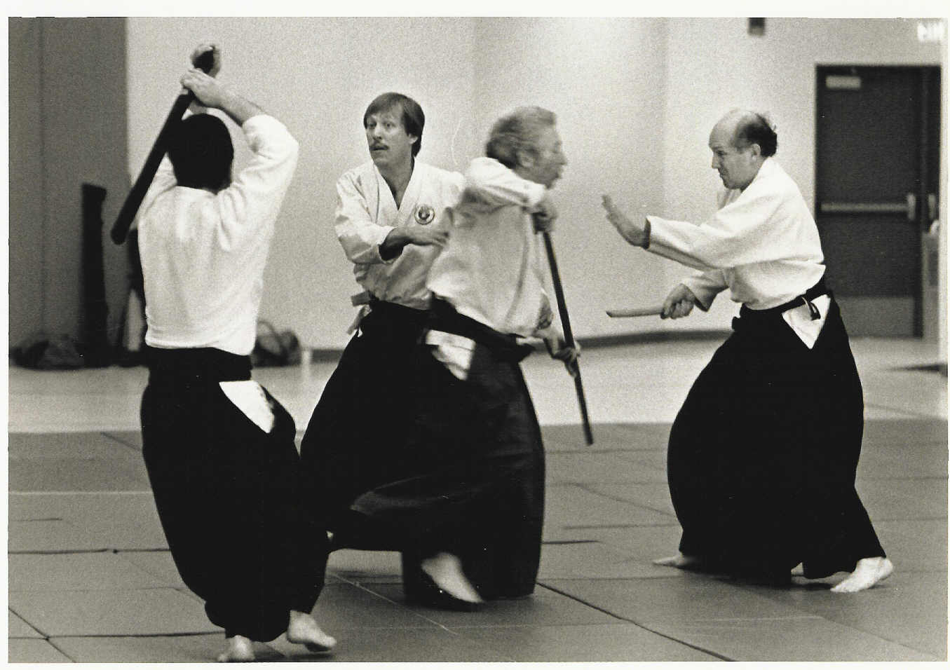 Tom Haines Sensei Demonstrates Weapons Randori