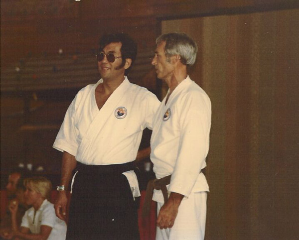 Takagi Sensei and Bill Illig