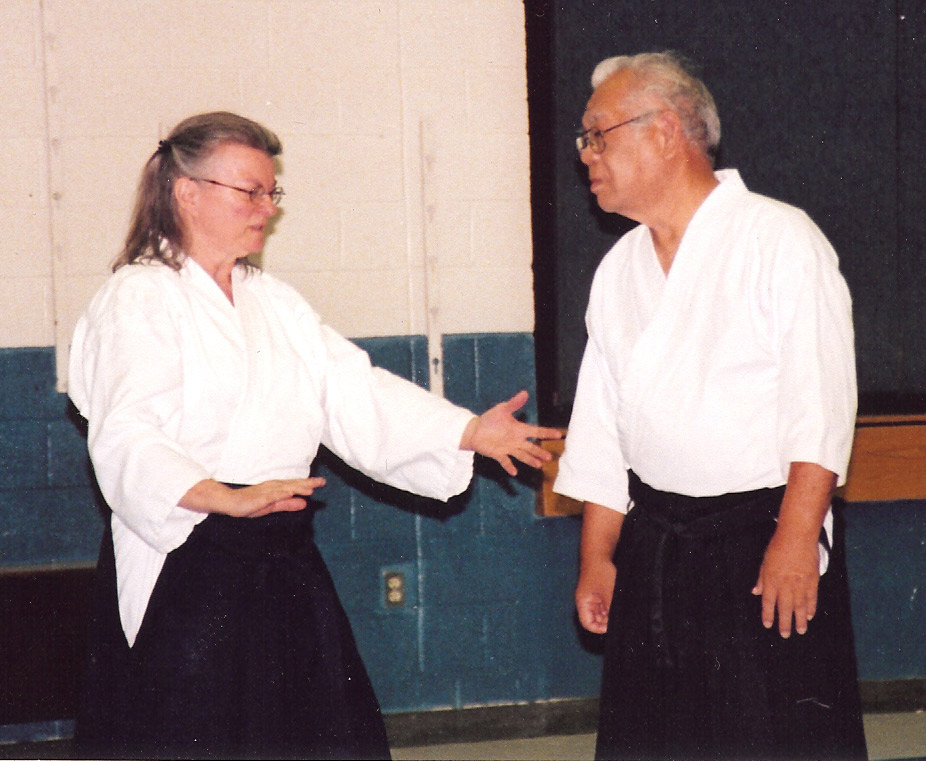 Heiny Sensei with Sakakibara Sensei