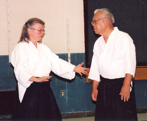 Heiny Sensei with Sakakibara Sensei