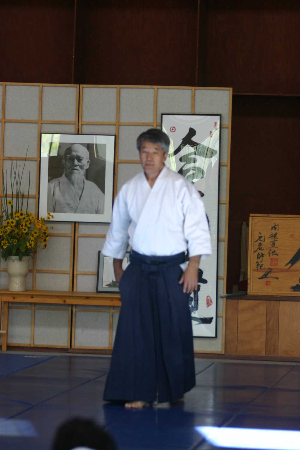 Ikeda Shihan at Fall Mountain Camp in Prescott, AZ 2005