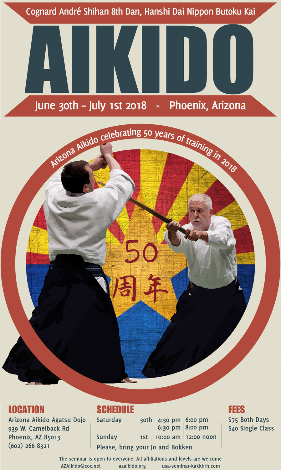 Cognard Hanshi in Phoenix June 2018