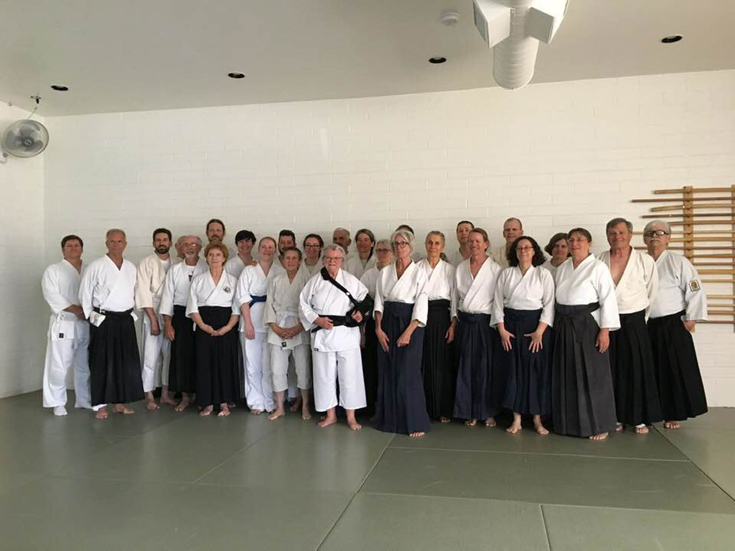 Mary Heiny Sensei at Aikido at the Center, Tucson, AZ